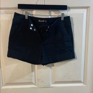 Zara Women's High Waist Black Shorts